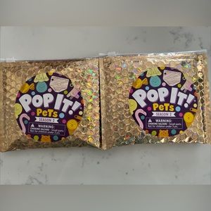 Two New Sealed Package Pop It Pets Season 2
